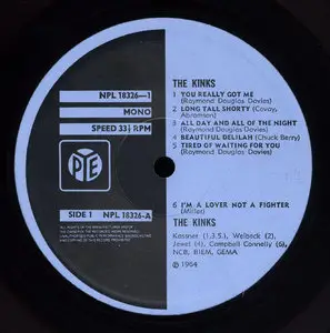 The Kinks - The Kinks (The Black Album) (Pye 1970) 24-bit/96kHz Vinyl Rip
