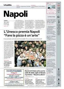 la Repubblica Napoli - 8 Dicembre 2017