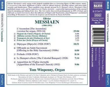 Tom Winpenny - Olivier Messiaen: L'Ascension (2016)