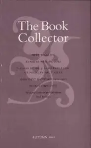 The Book Collector - Autumn, 2002