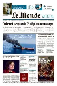 Le Monde du Samedi 15 Juin 2019