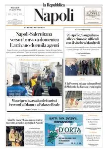 la Repubblica Napoli - 26 Aprile 2023
