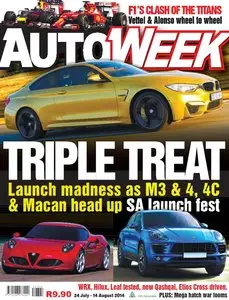Autoweek - 24 July 2014 / South Africa