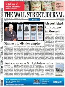 The Wall Street Journal Asia - 25.01.2011