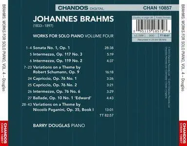 Barry Douglas - Johannes Brahms: Works for Solo Piano, Volume 4 (2015)
