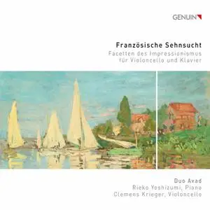 Duo Avad - Französische Sehnsucht: Facetten des Impressionismus für Violoncello und Klavier (2021) [Official Digital Download]