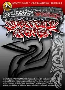  Graffiti Fonts Collection 1-3