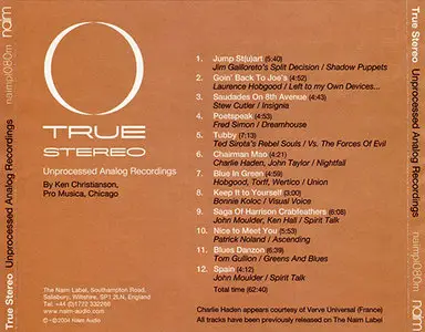 Various Artists - True Stereo: Uncompressed Analog Recordings [Naim Audio naimpl080m] {2004}