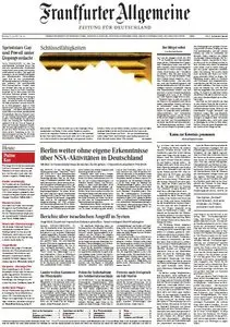 Frankfurter Allgemeine Zeitung vom Montag, 15. Juli 2013