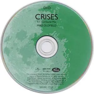 Mike Oldfield - Crises (1983) [2013, 3CD+2DVD, 30th Anniversary Super Deluxe Edition Box set]