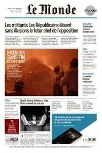 Le Monde du Dimanche 10 et Lundi 11 Décembre 2017