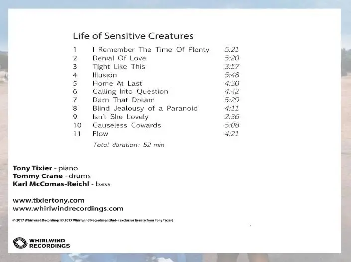 Tony Tixier - Life of Sensitive Creatures (2017)