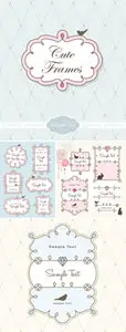 Cute Frames Vector 2