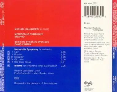 Michael Daugherty - Metropolis Symphony (1997)