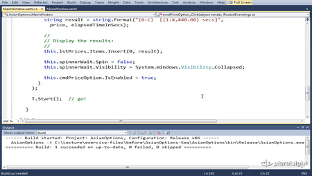 pluralsight - Introduction to Async and Parallel Programming in .NET 4