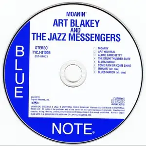 Art Blakey And The Jazz Messengers - Moanin' (1958) {Blue Note Japan SHM-CD TYCJ-81005 rel 2013} (24-192 remaster)
