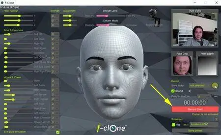 F-Clone Facial Motion Capture 1.12 (x64)
