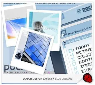 DOSCH Layer FX: Blue Designs