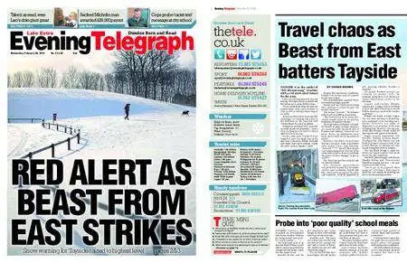 Evening Telegraph Late Edition – February 28, 2018