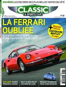 Classic & Sports Car France - octobre 2019