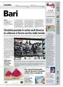 la Repubblica Bari - 26 Maggio 2018