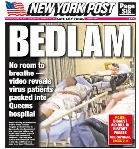 New York Post - March 28, 2020