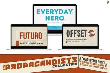 CreativeMarket - The Propagandists PPT Collection