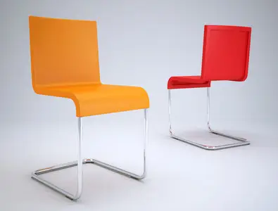 Vitra, 05 chair 3D model