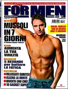 For Men - Agosto 2012
