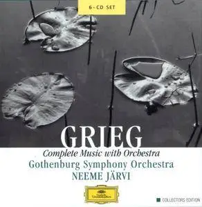 Neeme Jarvi, GSO - Grieg: Complete Music With Orchestra (6CDs, 1993)