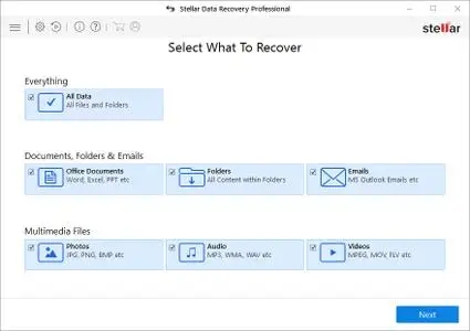 Stellar Phoenix Windows Data Recovery Professional 8.0.0.0 Multilingual