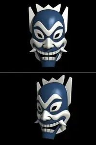 Blue Spirit Mask - Avatar The Last Airbender