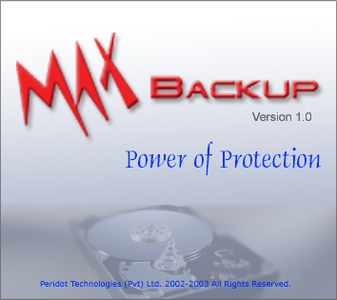 Peridot Technologies Max Backup ver.1.0