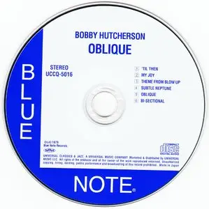 Bobby Hutcherson - Oblique (1967) {2014 Japan SHM-CD Blue Note 24-192 Remaster UCCQ-5016}