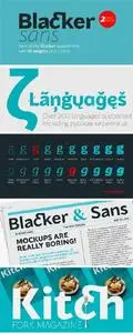 Blacker Sans Font Family