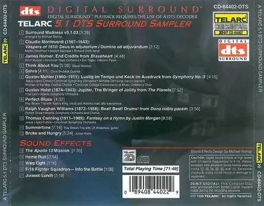 VA - TELARC DTS 5.1 Surround Sampler (1998) [DTS 5.1 Digital Surround]