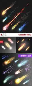 Vectors - Comets Set 3