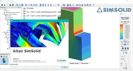 Altair SimSolid 2022.3.0 with Tutorials & Verification