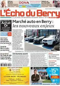 L'Echo du Berry (Édition du Cher) - 28 septembre 2017