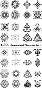 Vectors - Ornamental Elements Set 7