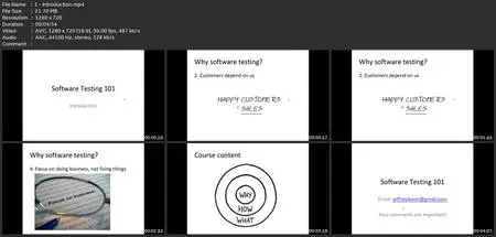 Software Testing 101