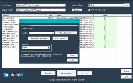 DATAKIT CrossManager 2020.4 (build 2020-09-30)