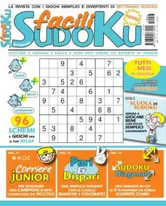 Facili Sudoku – giugno 2021