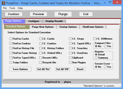 PurgeFox 5.03 Build 5.3.0.190