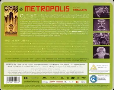 Metropolis (1927) (Masters of Cinema 2010 ed.) [BD50 or DVD9]
