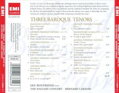Ian Bostridge, Bernard Labadie, The English Concert - Three Baroque Tenors (2010)