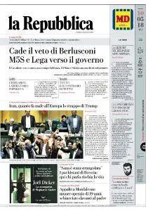 la Repubblica - 10 Maggio 2018