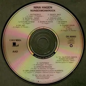 Nina Hagen - NunSexMonkRock / Nina Hagen Band (1982) {1991, Reissue}