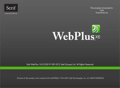 Serif WebPlus X6 14.0.0.020