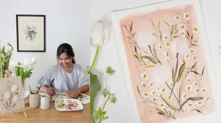 Floral Painting for Beginners: Creative Ways to Paint White in Watercolor